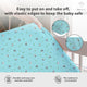 Blue Panda Crib Sheets 1 Pcs