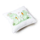 Green Bunny Twill Filled Cotton Pillow 1 Pcs