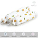 Flower With Bee Bolster Pillow Set 1 Pcs