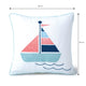 Boat Twill Filled Cotton Pillow 1 Pcs