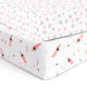 Pink Hearts & Pink Poodle Crib Sheets 1 Pcs