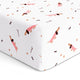 Girl Poodle Crib Sheets 1 Pcs