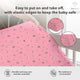 Pink Panda Crib Sheets 1 Pcs