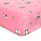 Pink Panda Crib Sheets 1 Pcs