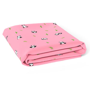 Pink Panda Crib Sheets 1 Pcs